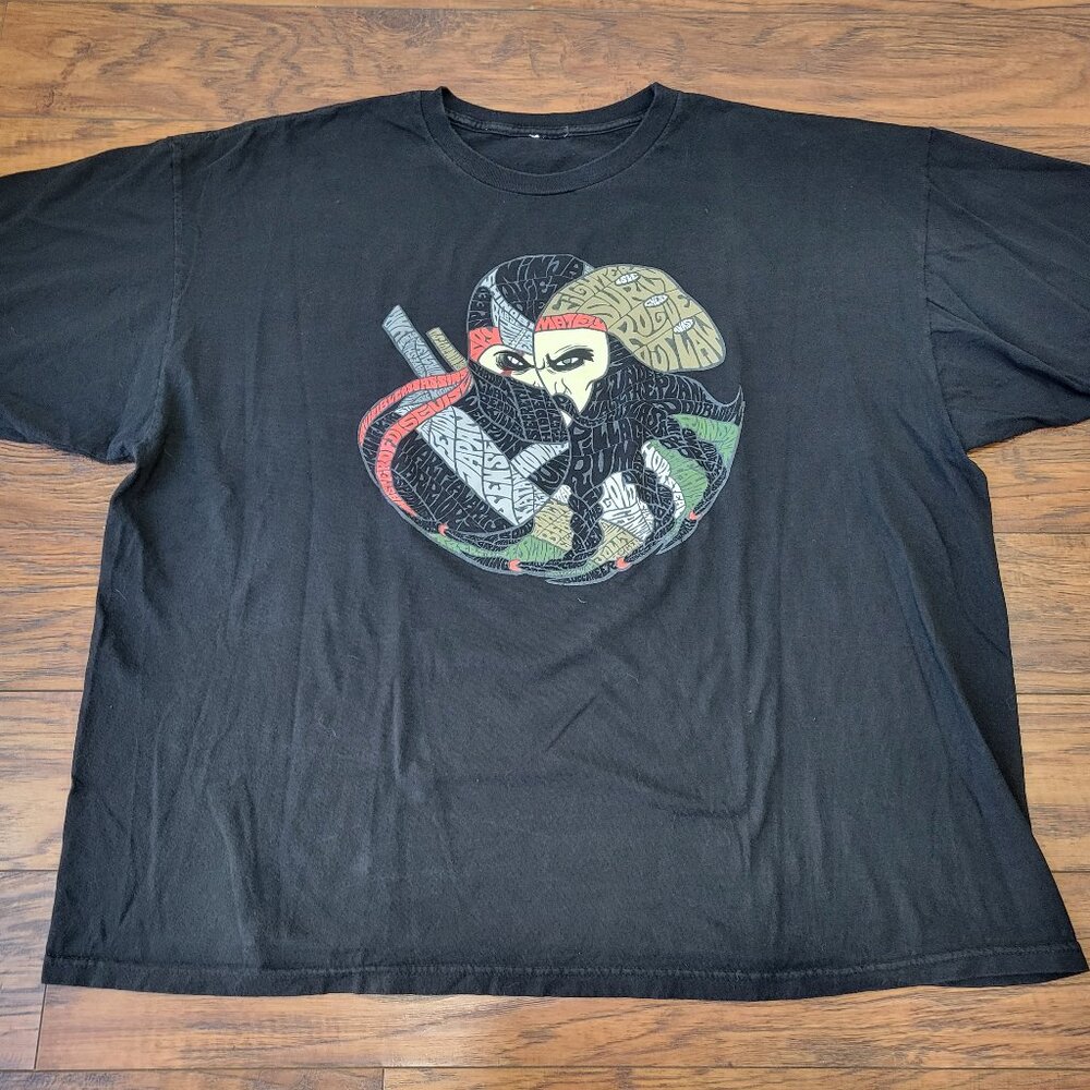 LOOT CRATE Samurai Ninja Pirate Swashbuckler Word Graphic Black Shirt sz 3X XXXL